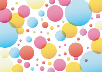 Balloons pattern Background design free download 