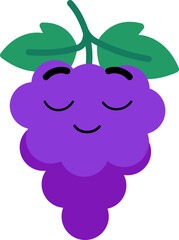 Grape Face Basic Close Eye