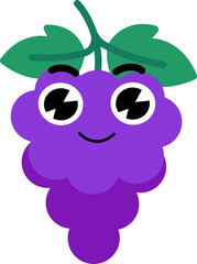 Grape Face Smile
