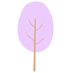 Purple tree