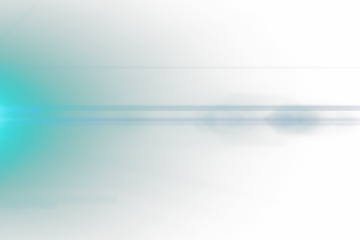 Isolated Anamorphic Lens Flare Overlay