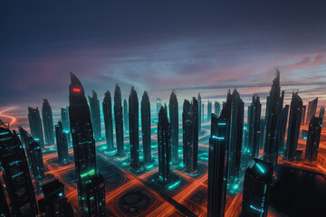 Futuristic Cityscape 
