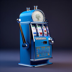 blue casino slots machine Generative AI