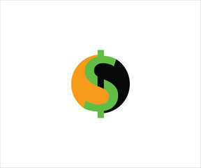 dollar sign Price reduced discount icon vector