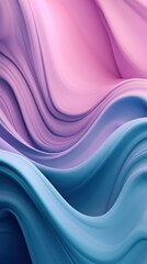 Lavender Pink Wallpaper for Phone with Curves Design AI Generated