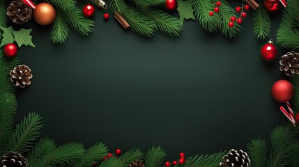 Fototapeta na wymiar Christmas Holiday Background. Illustration AI Generative.