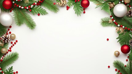Obraz na płótnie Canvas Christmas Holiday Background. Illustration AI Generative.
