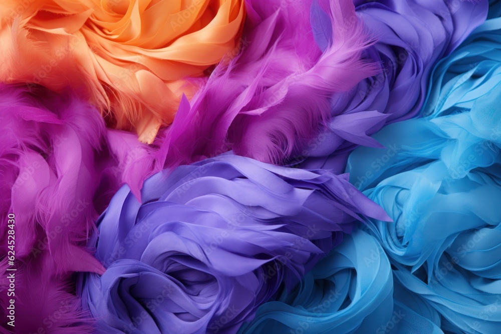 Poster abstract colorful background with geometric shapes ai generated