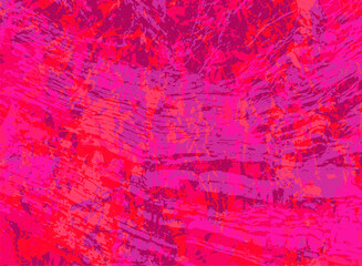 Grunge old paint vector background design. Hand painting imitation.