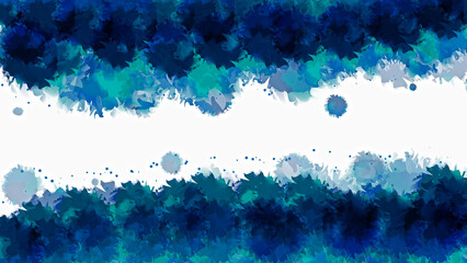 deep dark blue clouds with rain colorful gorgeous background