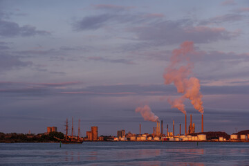 Outdoor Landscape Scenery During Twilight