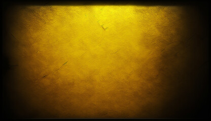 Dark Yellow Smooth Wall Textured Background