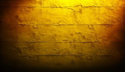 Dark Yellow Smooth Wall Textured Background