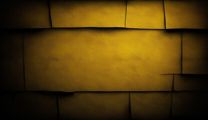 Dark Yellow Smooth Wall Textured Background
