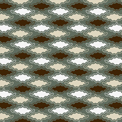 illustration of frame pattern with tropic leaf texture