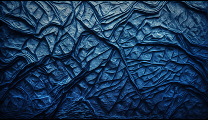 Abstract Navy Blue Textured Pattern Design