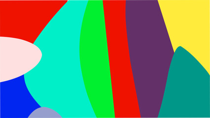 Obraz premium background with rainbow