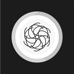 logo type artistic star symbol energy