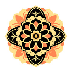 abstract floral ornament