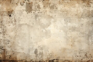 Obraz premium Newspaper paper grunge vintage old aged texture background