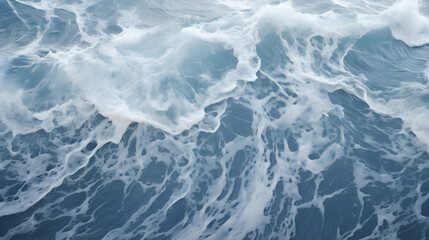 Fototapeta na wymiar nature environment concept - Ocean water surface texture, vintage background genrativ ai