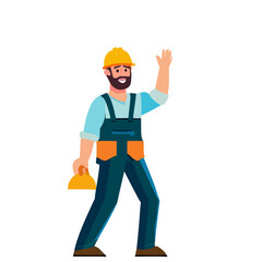male worker vector image ,worker vector illustration