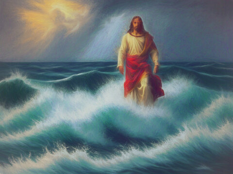 Jesus Walks on Water