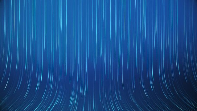Abstract Modern Curved Blue Light Steak Background Loop