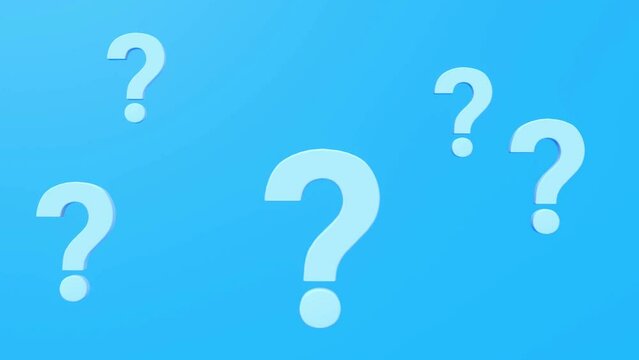 3D Animated Question Mark, Question Mark Animated, Question Mark Animation, Suitable for Presentation, Explainer Video, Business Marketing Video And Content Creator