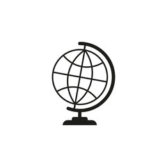Globe Icon. Vector illustration. EPS 10.