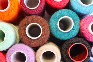 Spools Of Embroidery Thread 1