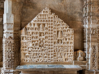 Stone Carving Of The Palitana Temple