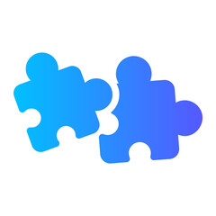 puzzle Gradient icon