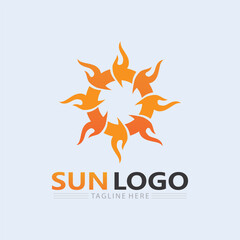 Sun Vector illustration Icon