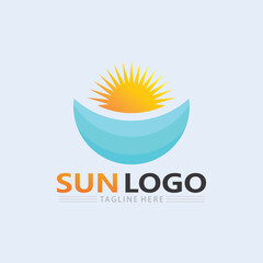 Sun Vector illustration Icon