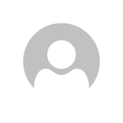 Default avatar profile icon vector. Social media user photo image