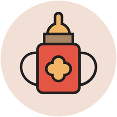 Baby Accessories Flat Icons Collection

