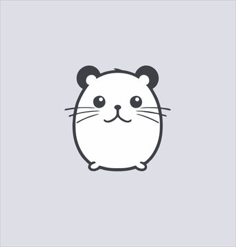 recommend clip art: Hamster vector illustration design. cartoon cute hamster animal