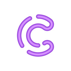 Monogram design vector logo. Monogram initial letter mark C logo design. Monogram design vector logo. Monogram initial letter mark C logo design simple C monogram