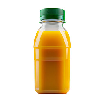 Mango Juice Bottle On Transparent Background Png Ai Generated