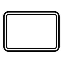 Photo Frame Rectangle rounded
