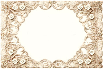 An elegant and timeless wedding card background