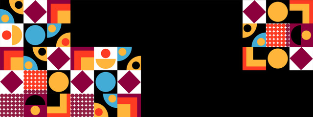 Vector abstract graphic presentation design banner pattern wallpaper background web template.