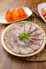 Pyeonyuk, a traditional Korean food
