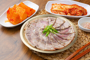 Pyeonyuk, a traditional Korean food