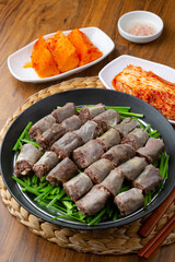 Korean traditional food soondae
