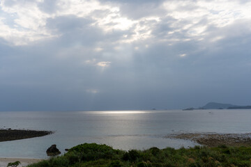 Fototapeta na wymiar Aharen in Tokashiki island of Okinawa