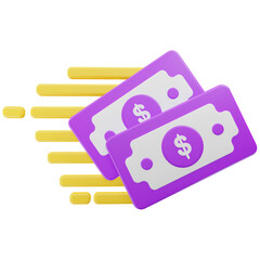 Moneys Icon with dual tone color