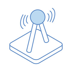 Globe Icon, vector stock illustration.