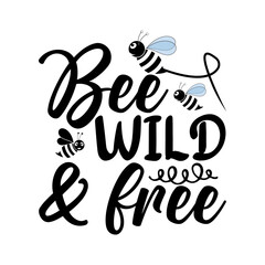 Bee T-shirt Designs, Print Ready Designs, Bee SVG Designs, 